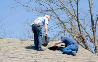 Men Working on Roof