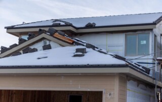 roof work in Utah winter