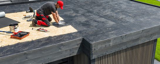 Commercial roofing project in Salt Lake City